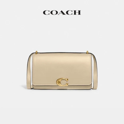 COACH 蔻驰 女士BANDIT单肩包CC416 B4IY象牙白-穿范儿