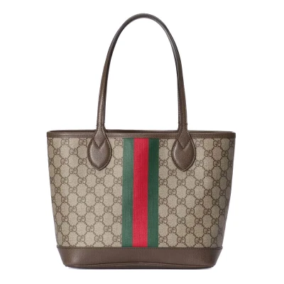 GUCCI/古驰 Ophidia系列双G帆布托特包单肩包女包 726762 2AAAY 9151-穿范儿
