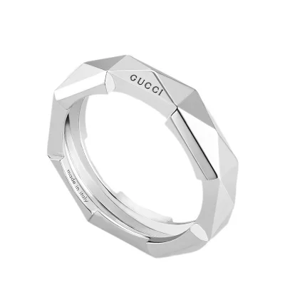 【包税】GUCCI/古驰 2021春夏新款 Link to Love系列 18k金白金Gucci-穿范儿